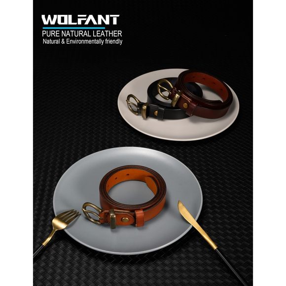 Full Grain Leather Belt For Women,1.1\